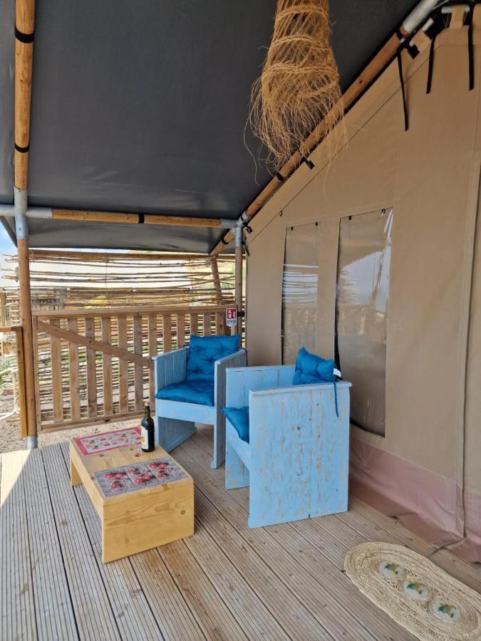 Tendu' Punta Bianca Glamping Camp ปัลมา ดิ มอนเตเคียโร ภายนอก รูปภาพ